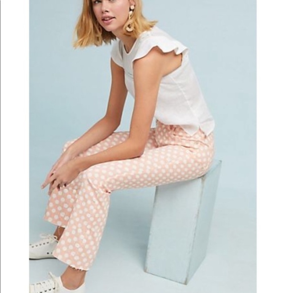Pilcro High-Rise Bootcut Crop size 27 NWT